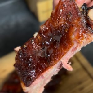 Raspberry Chipotle Ribs