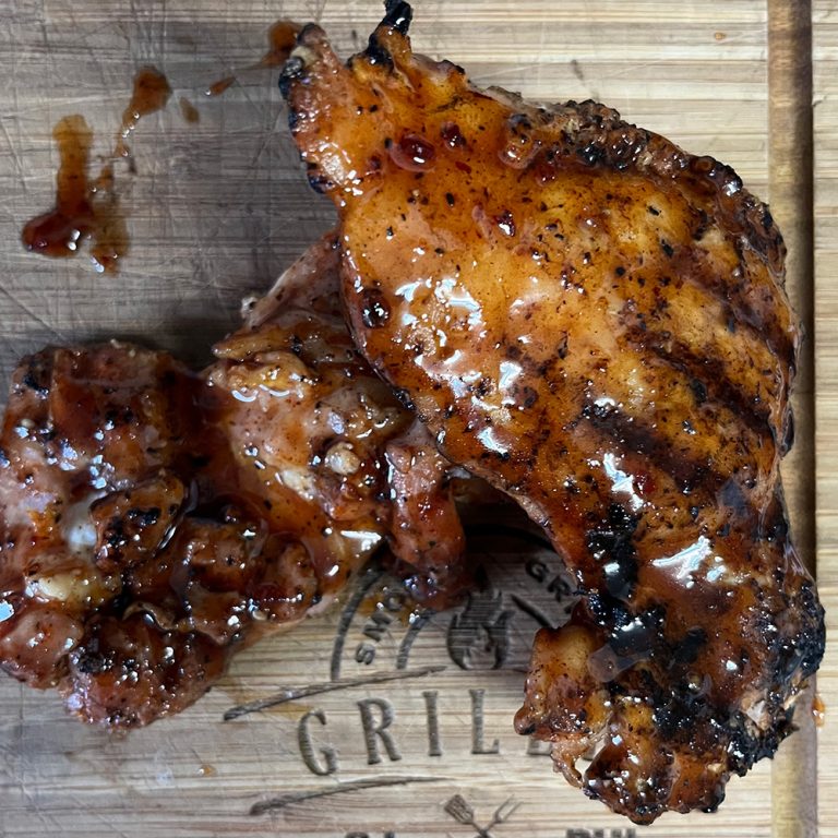 BBQ Chicken Thighs Are DelIcious